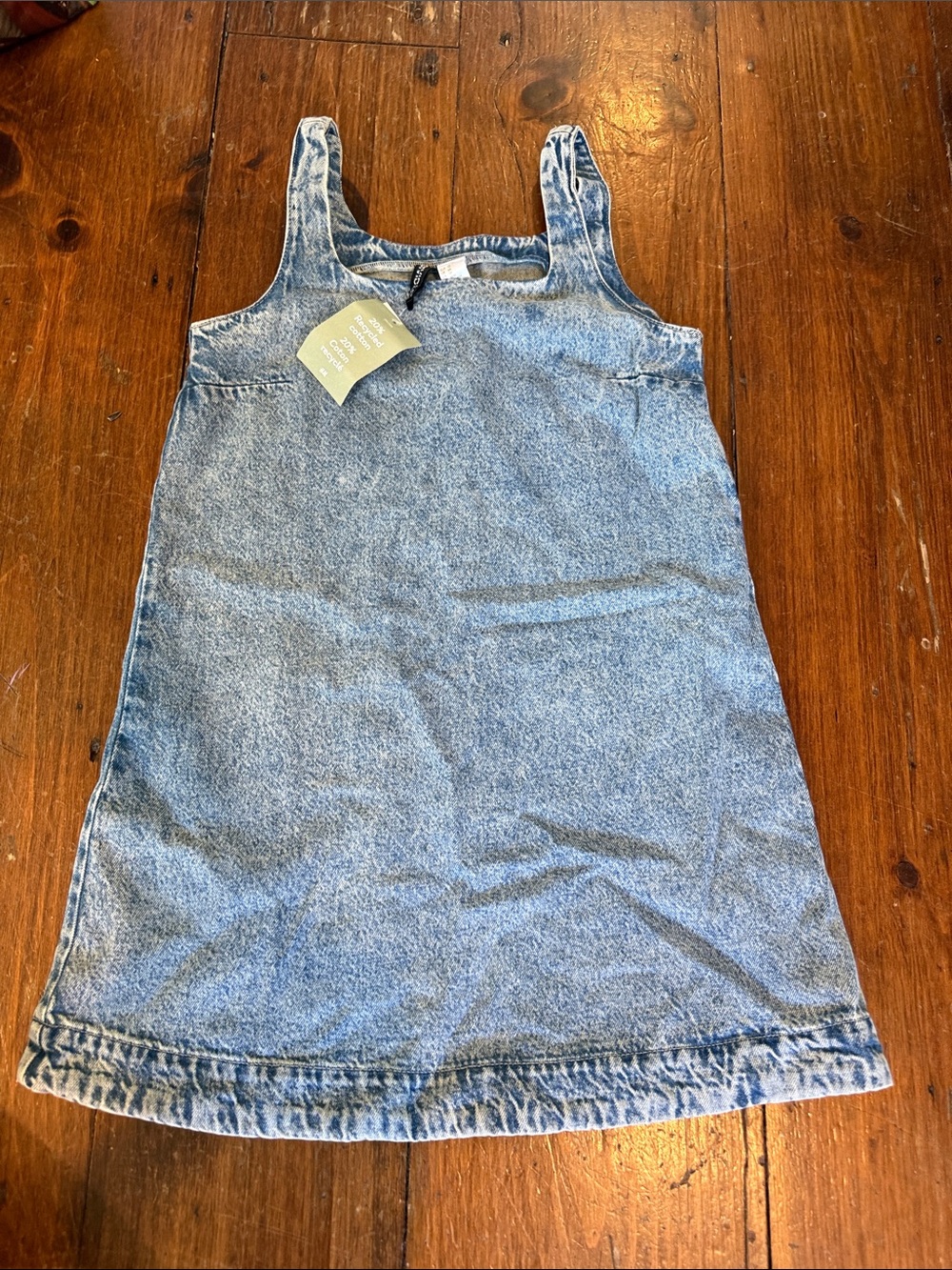 H&M Denim Tank Dress Women’s size XS - Light Blue